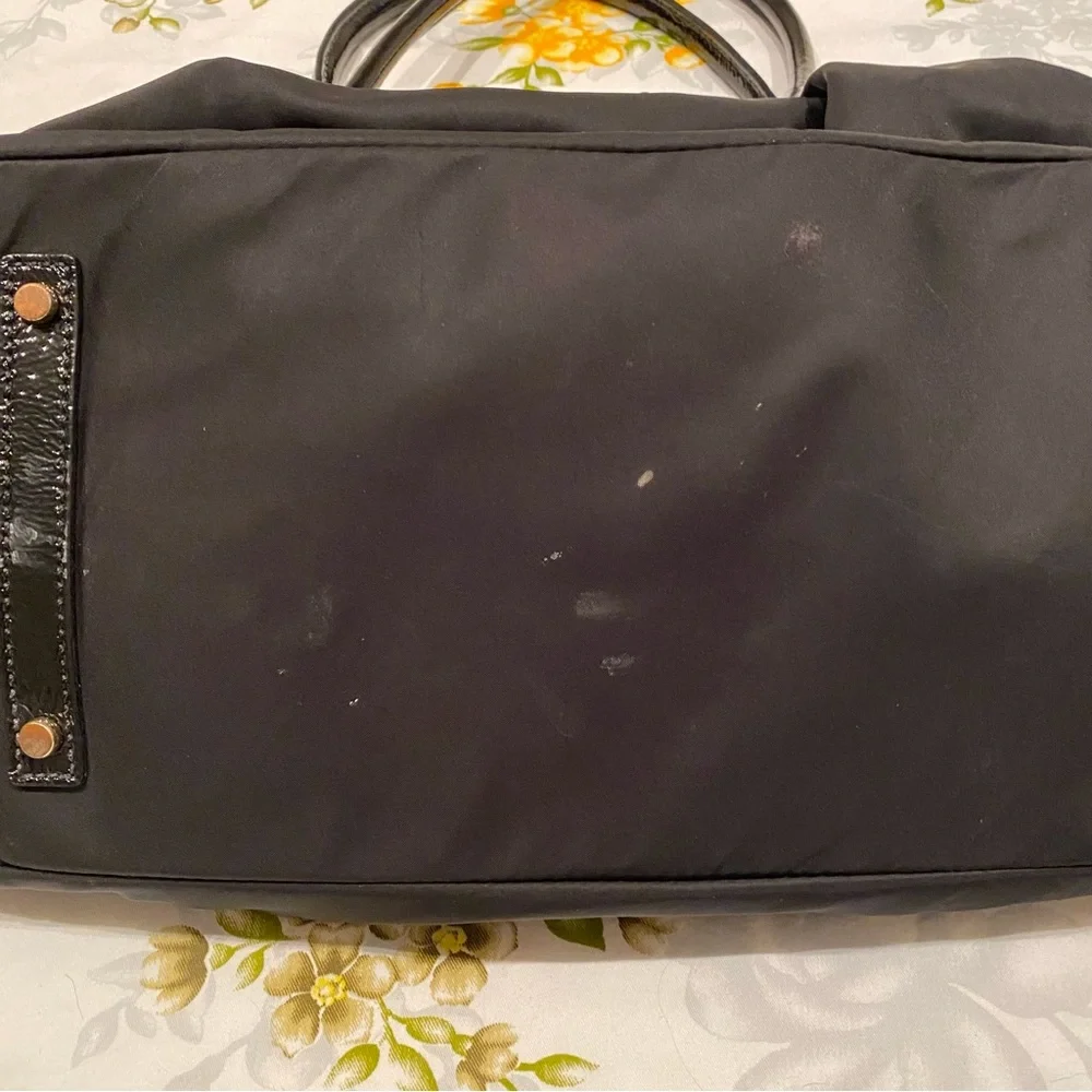 Kate Spade Black Stevie Diaper Bag